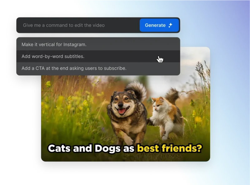 Edit with text prompts